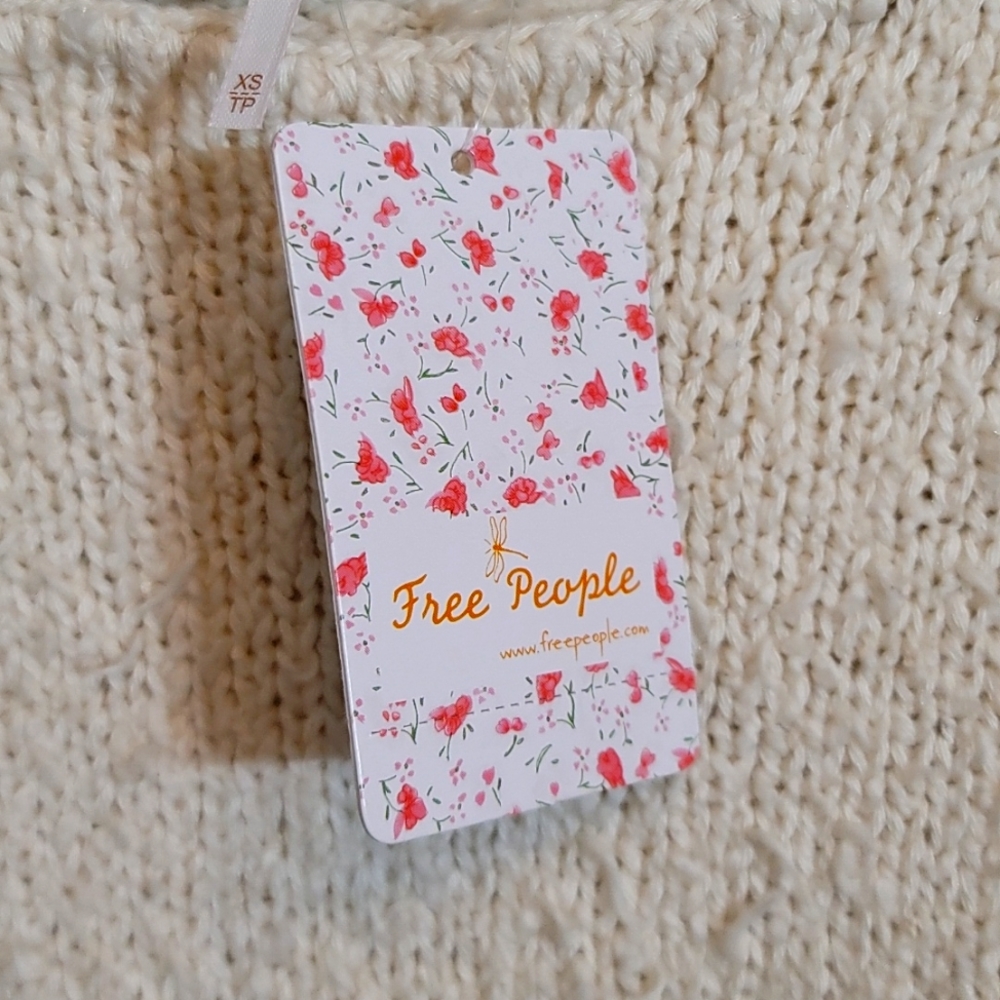 Free People Midnight Beach Pullover in Evening Ivory Combo - Picture 11 of 12
